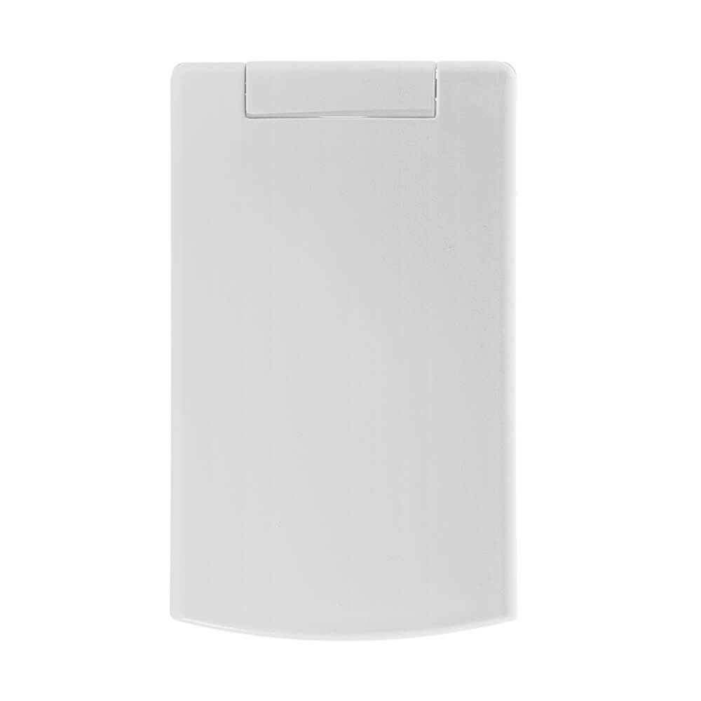 Central vacuum PVC inlet with large rounded door Central vacuum PVC inlet with large rounded door