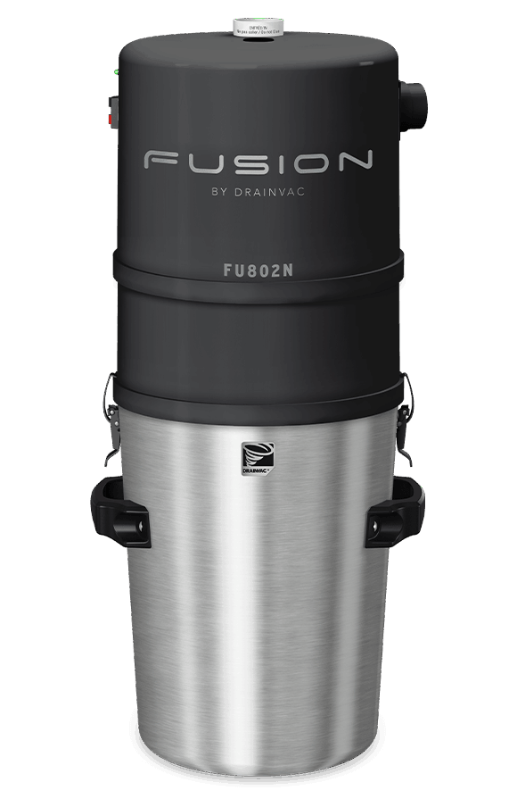 Fusion central vacuum - 800 AW with large capacity canister | Fusion central vacuum - 800 AW with large capacity canister
