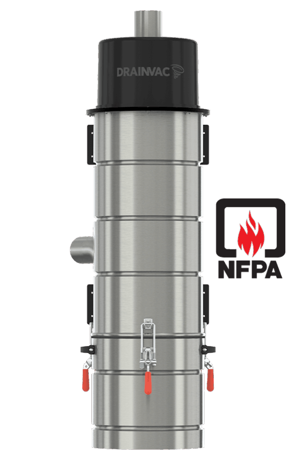 Safety separator for central vacuum | Safety separator for central vacuum