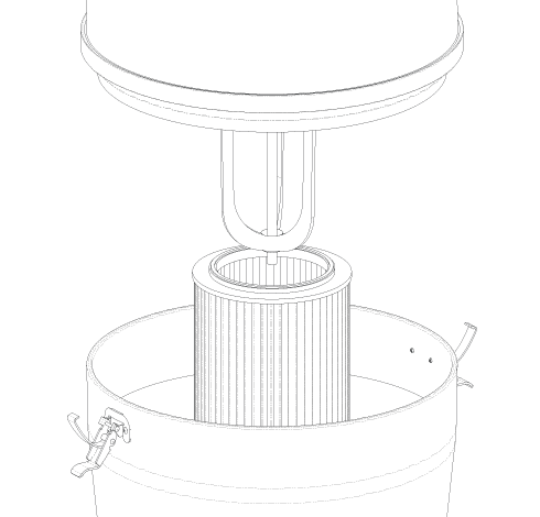 Separador de vacío central | Separador de vacío central