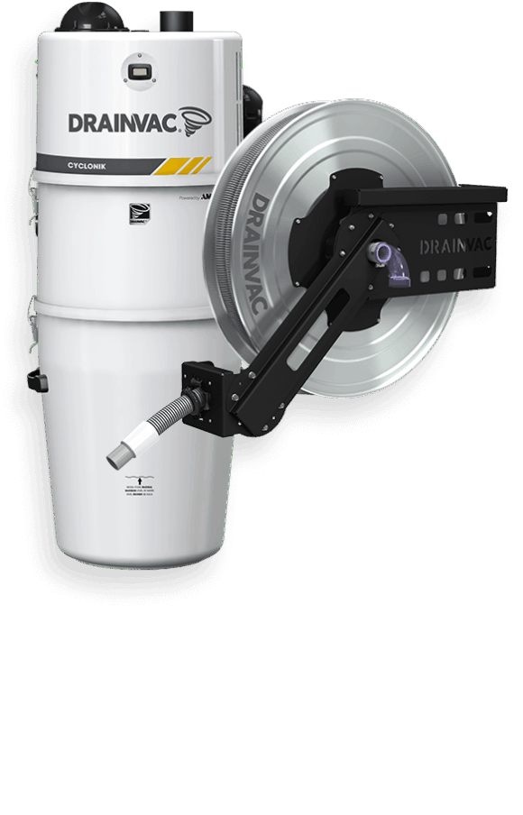 Central vacuum Cyclonik Commercial central vacuum … Drainvac