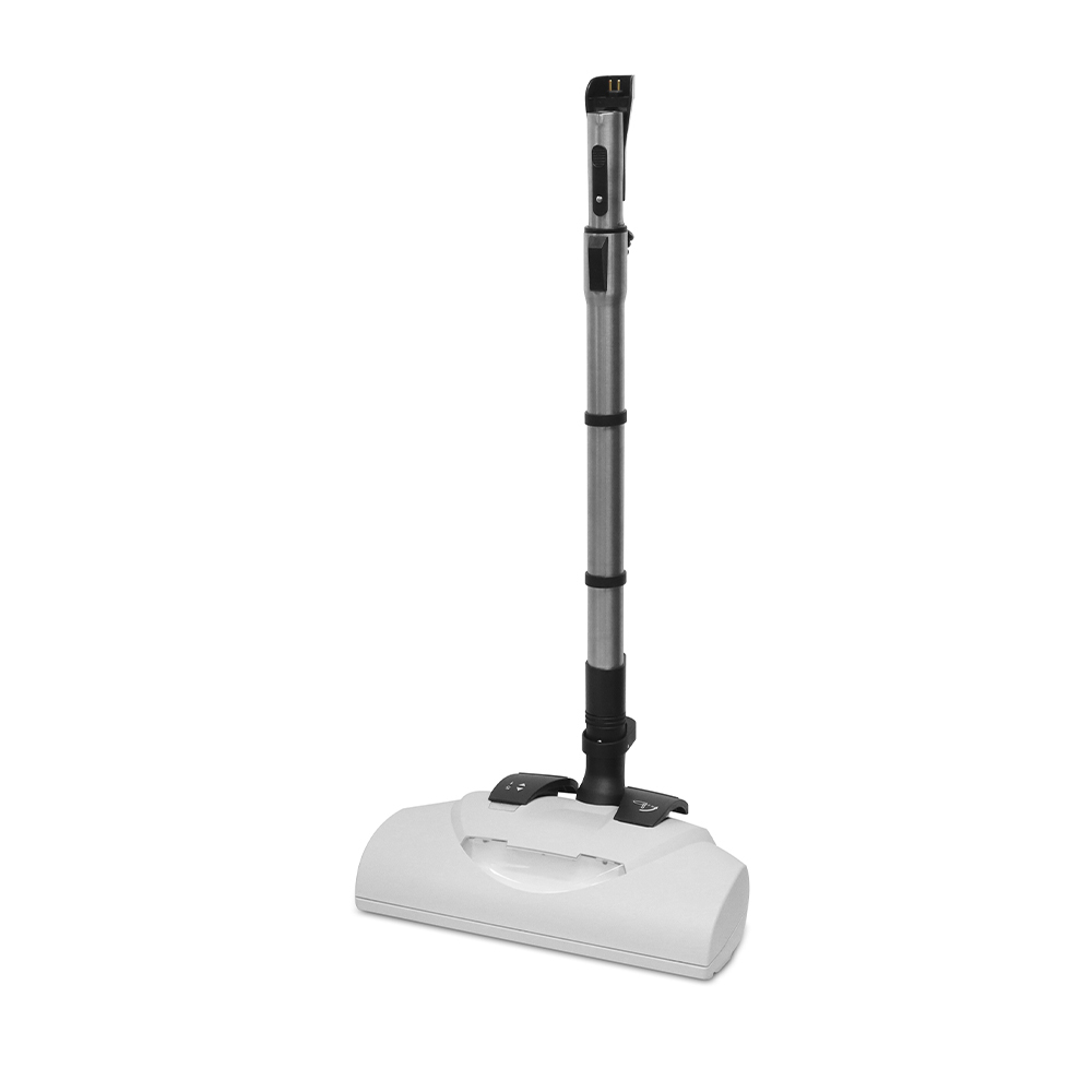 Central vacuum electric broom