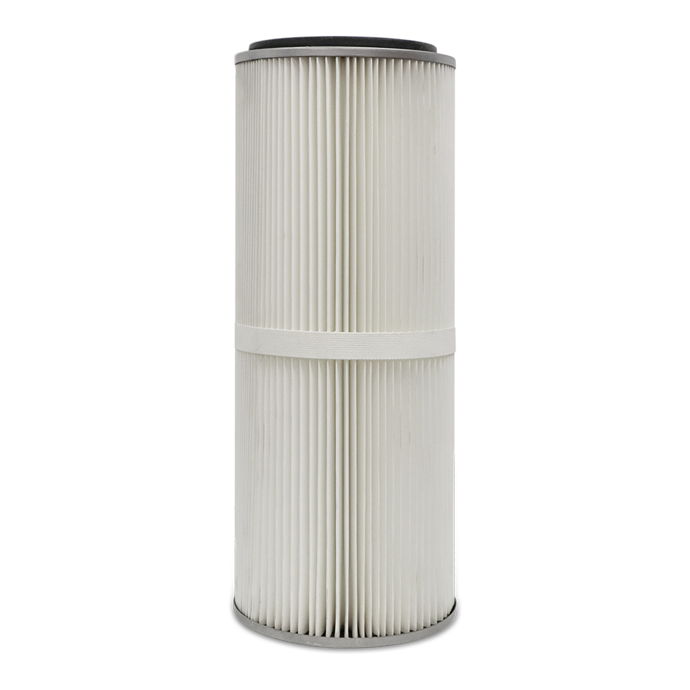 Cartridge filter for industrial separator
