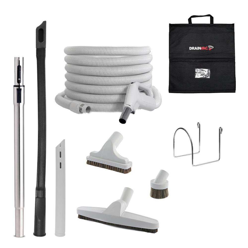 Trousse d'accessoires pour aspirateur central - Premium