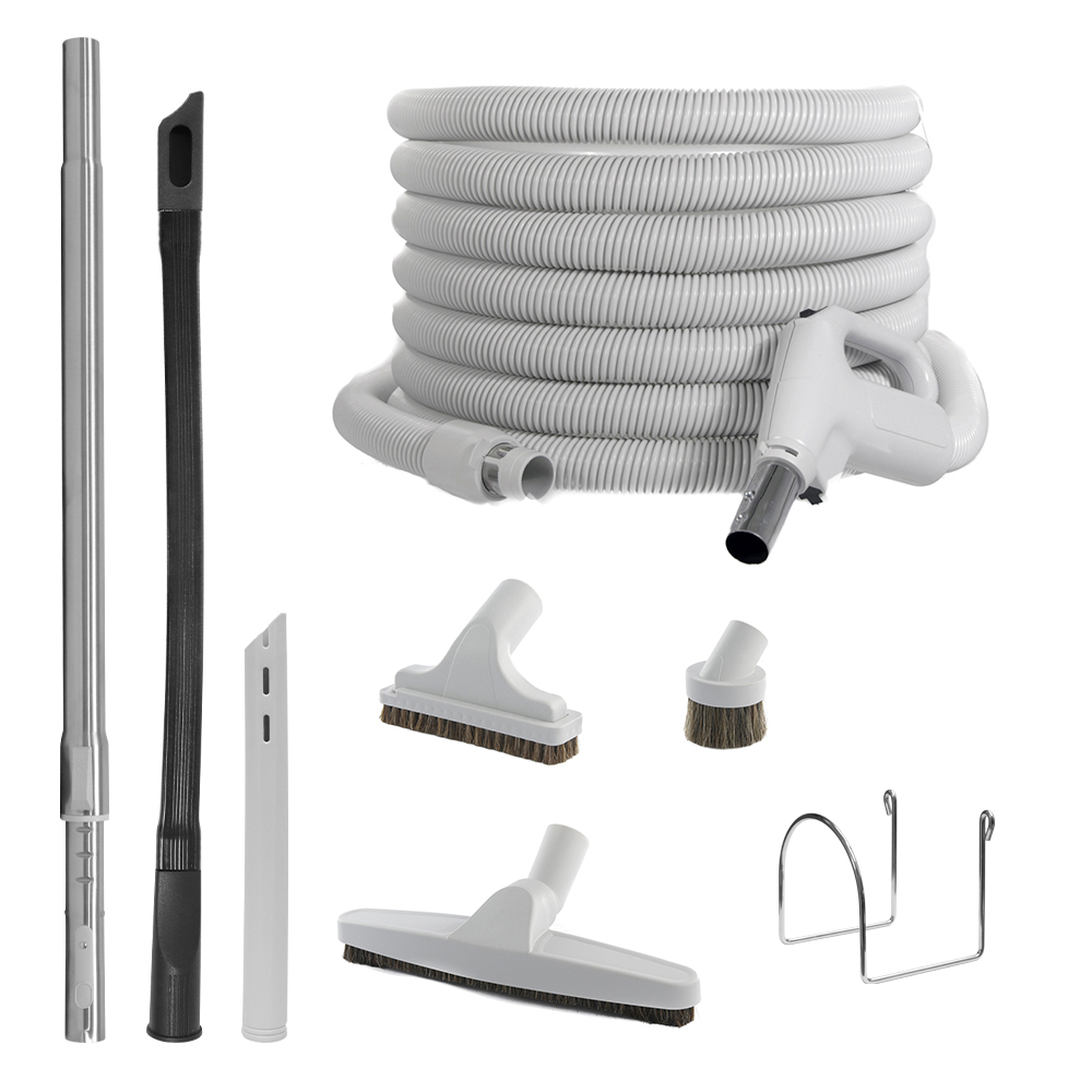 Conjunto de accesorios para aspiradora central - Estándar Conjunto de accesorios para aspiradora central - Estándar