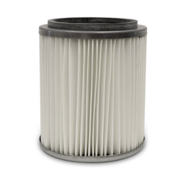 Central vacuum small cartridge filter