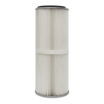 Cartridge filter for industrial separator